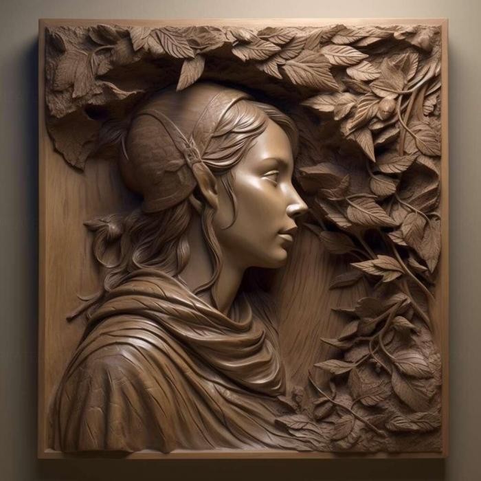 نموذج ثلاثي الأبعاد لآلة CNC 3D Art 